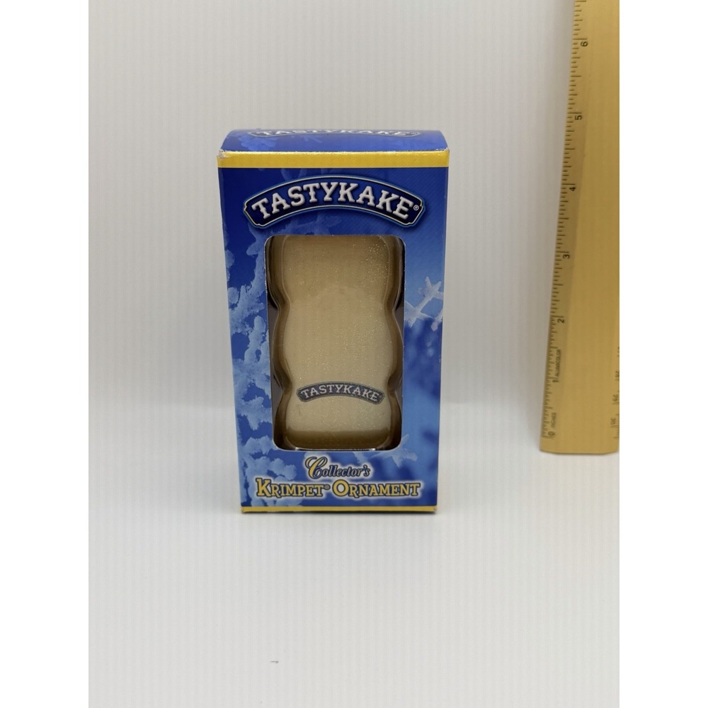 2009 Tastykake Collector's Butterscotch Krimpet Christmas Ornament
